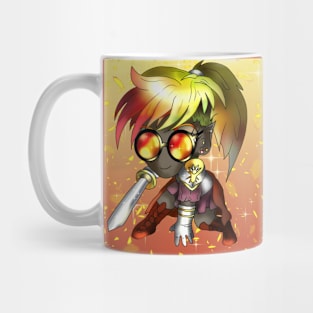 chibi paladin elf Mug